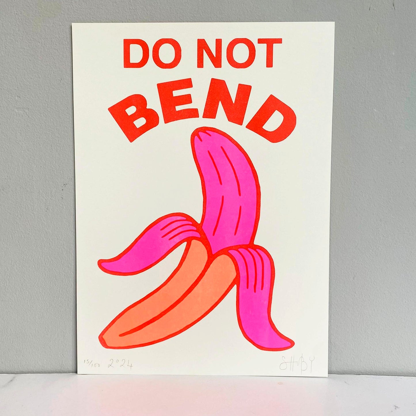 "Do Not Bend Banana”